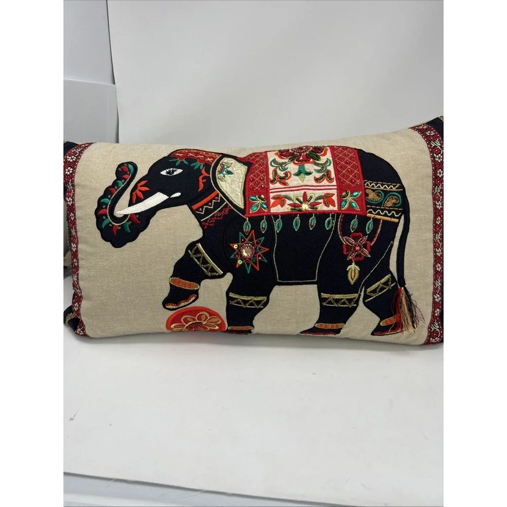 Pier 1 Elephant Throw Pillows 19